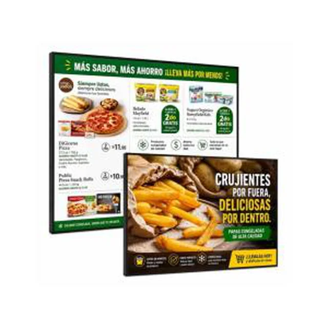 Pantalla publicitaria de pared 32" Full HD